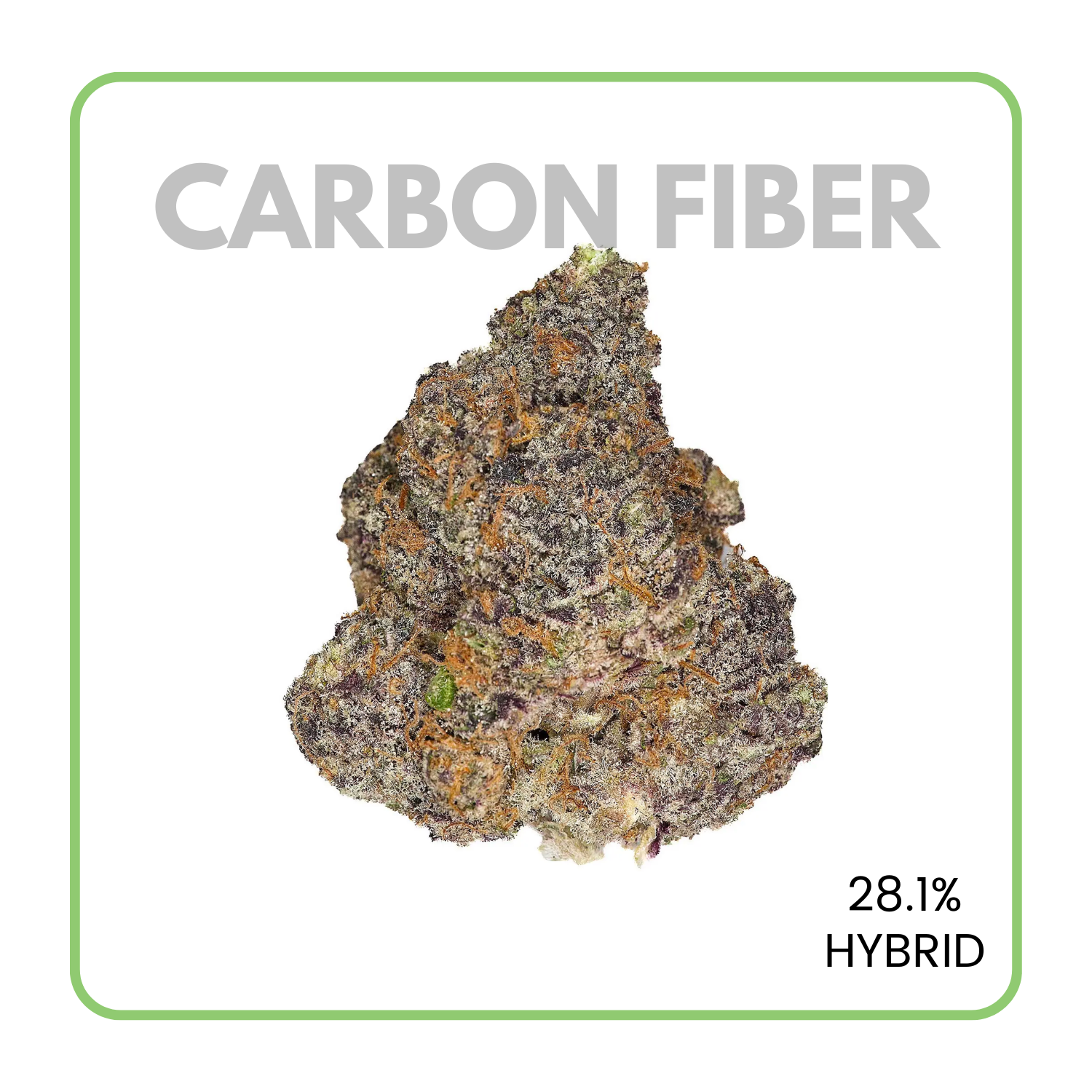 Carbon Fiber Strain flowerz